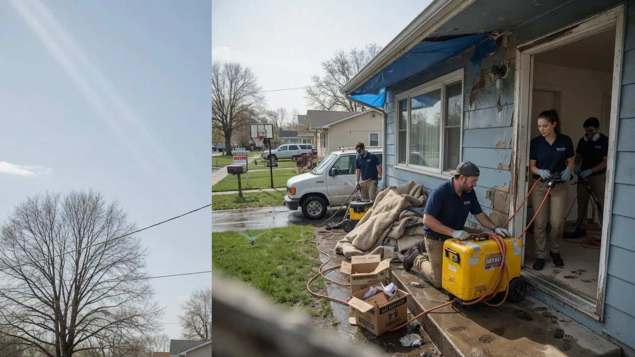 Basement Flood Cleanup in Brunswick, OH near me